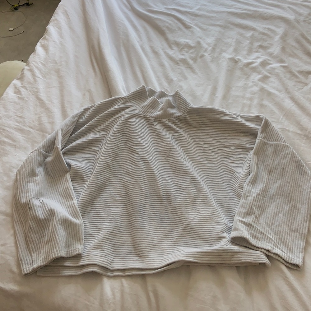 Barely worn Madewell white turtleneck sweater